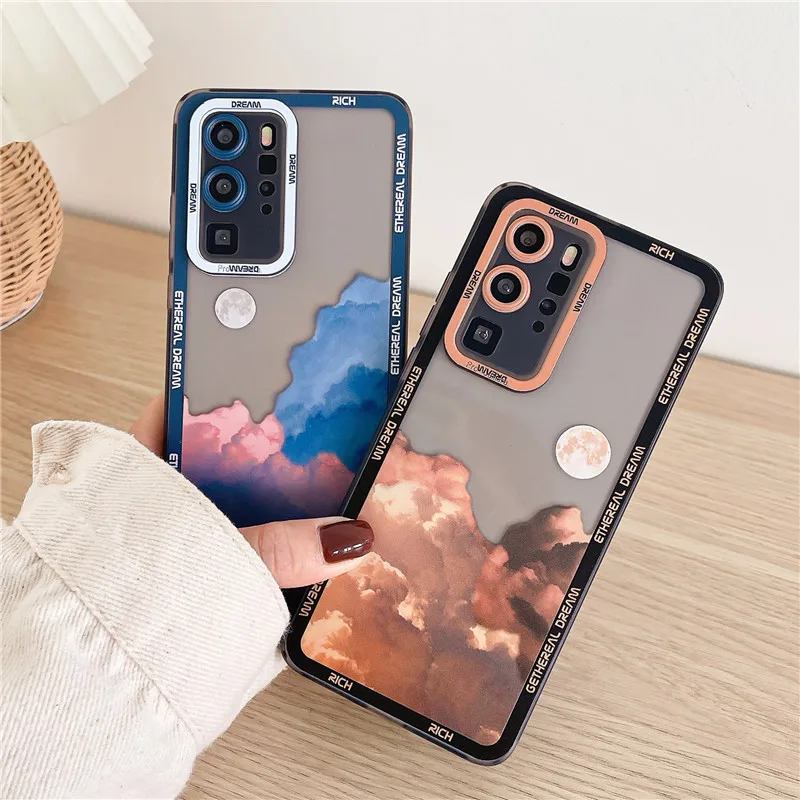 Чехлы для Xiaomi redmi note 10 pro, прозрачный мягкий чехол со звездным небом и луной, чехол для телефона redmi note 11 pro, 11s, 10s, note 9, 7, note8p