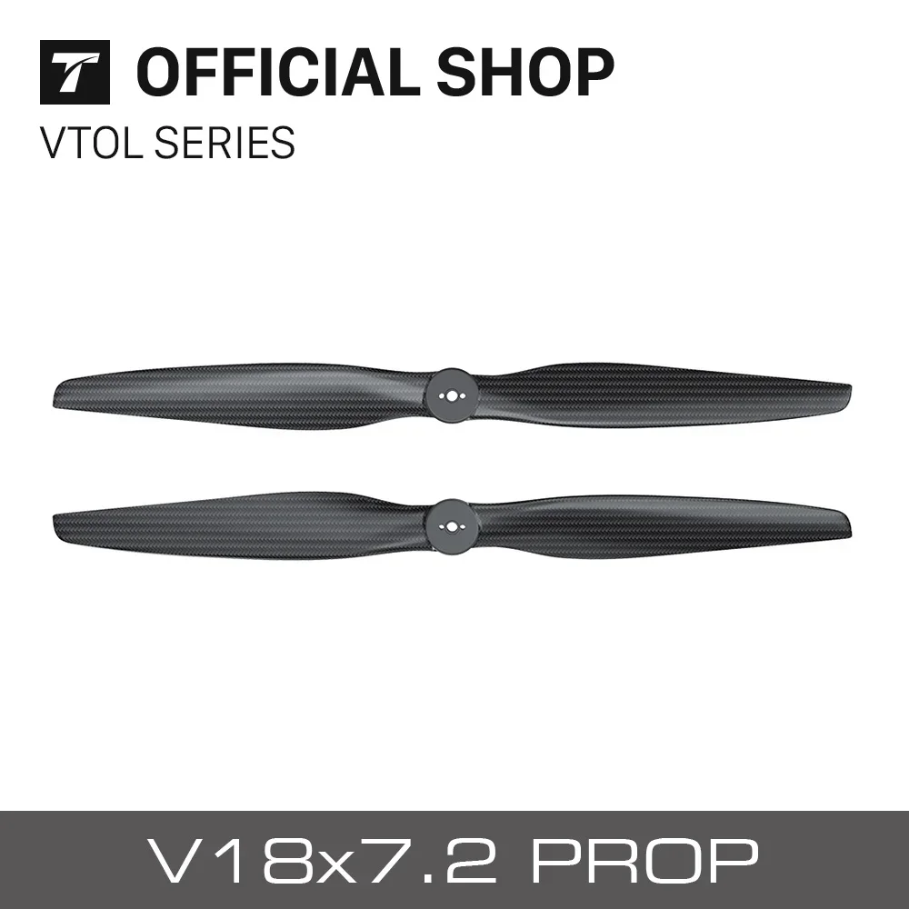 T-motor V Series Prop V18x7.2 пропеллеры из углеродного волокна V18 * 7 2 для многовинтового
