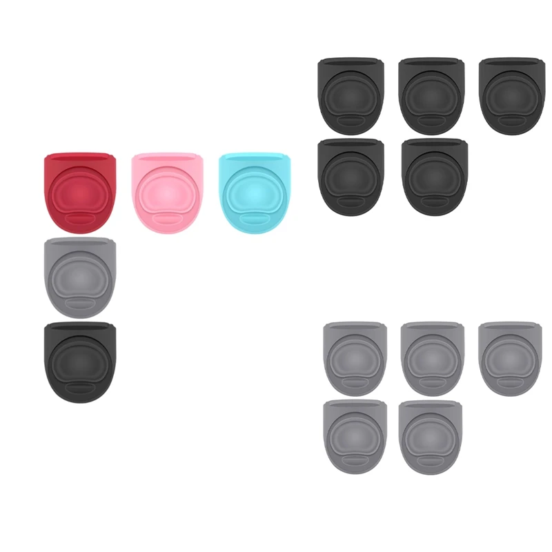 5 Pcs Replacement Stopper For Owala Free Sip 19/24/32/40 Ounce Silicone Anti-Spill Lid Black Durable Easy To Use