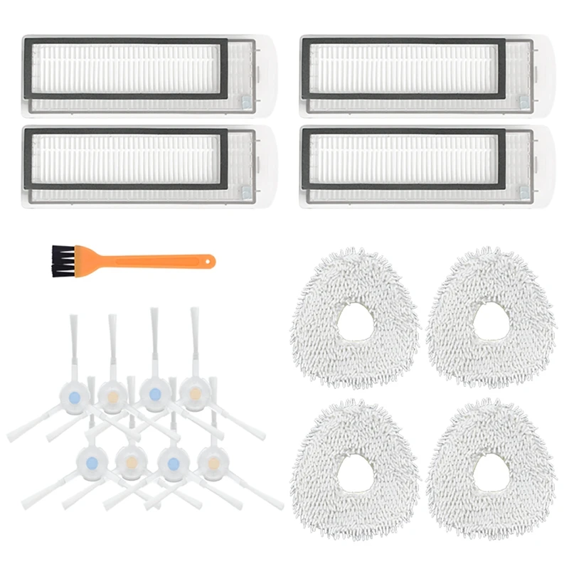 

Аксессуары для робота-уборщика Cloud КИТ NARWAL T10, боковая щетка, швабра с фильтром