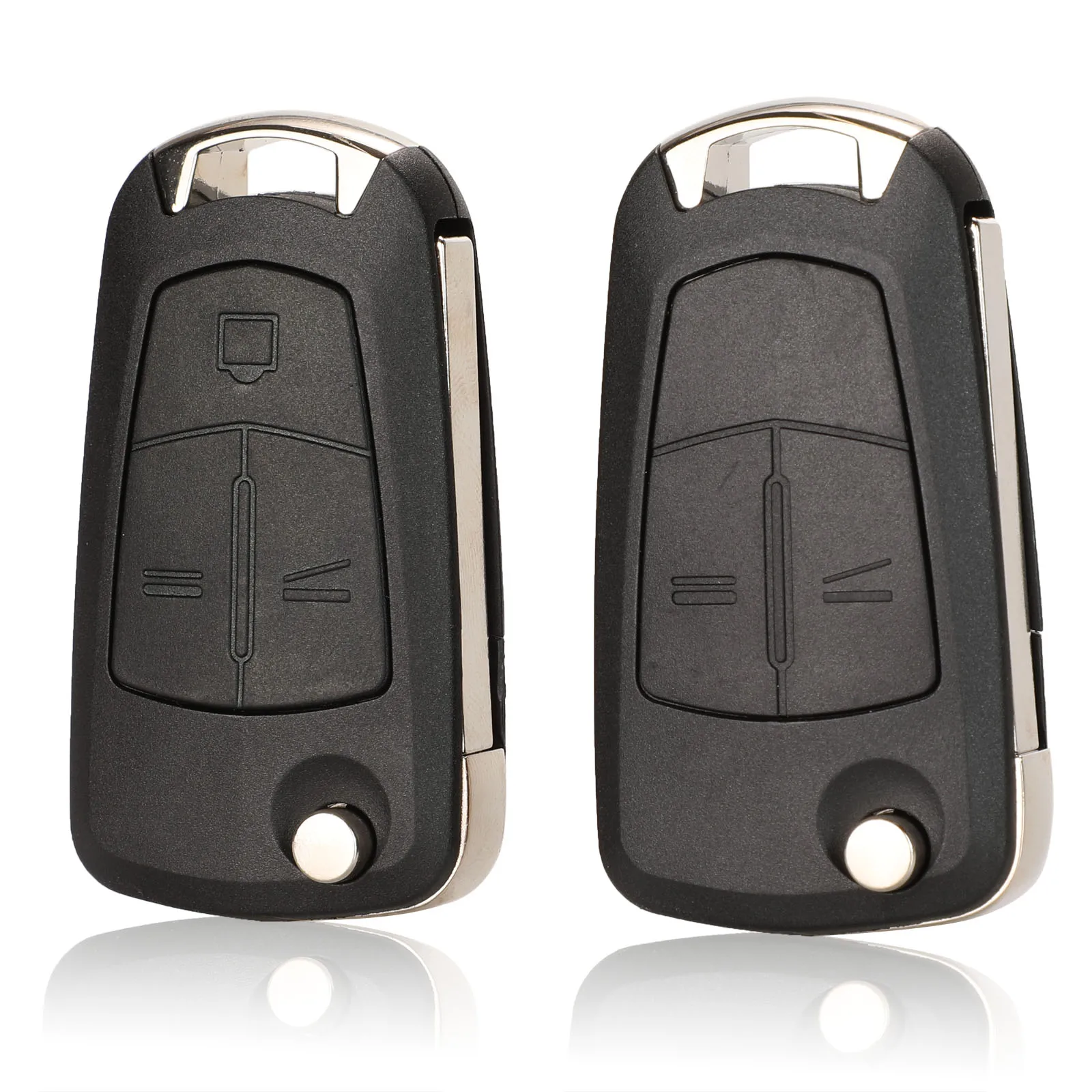 

Jingyuqin 5pcs Flip Remote Car Key Shell For Opel Astra H Insignia J Vectra B C Corsa D Zafira A Vauxhall Mokka G Meriva Signum