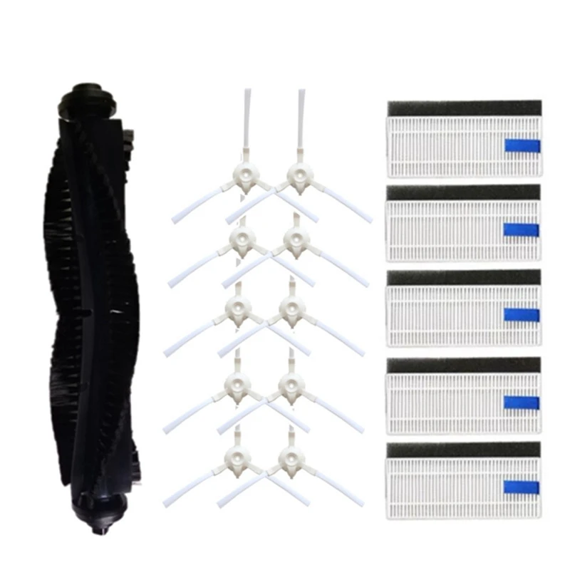 

Roller Brush Side Brush HEPA Filter For Tefal Rowenta X-Plorer Serie 75 RG7687 RR7687WH Robotic Vacuum Cleaner Accessories Kit