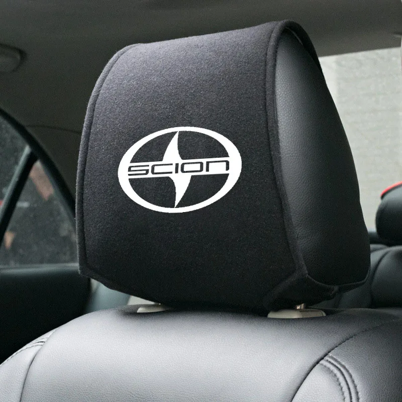 

New Car Seat Headrest Cover High Quality Most Car Headrest Car Interior For Toyota scion XA XB XD IQ TC Car Accessories