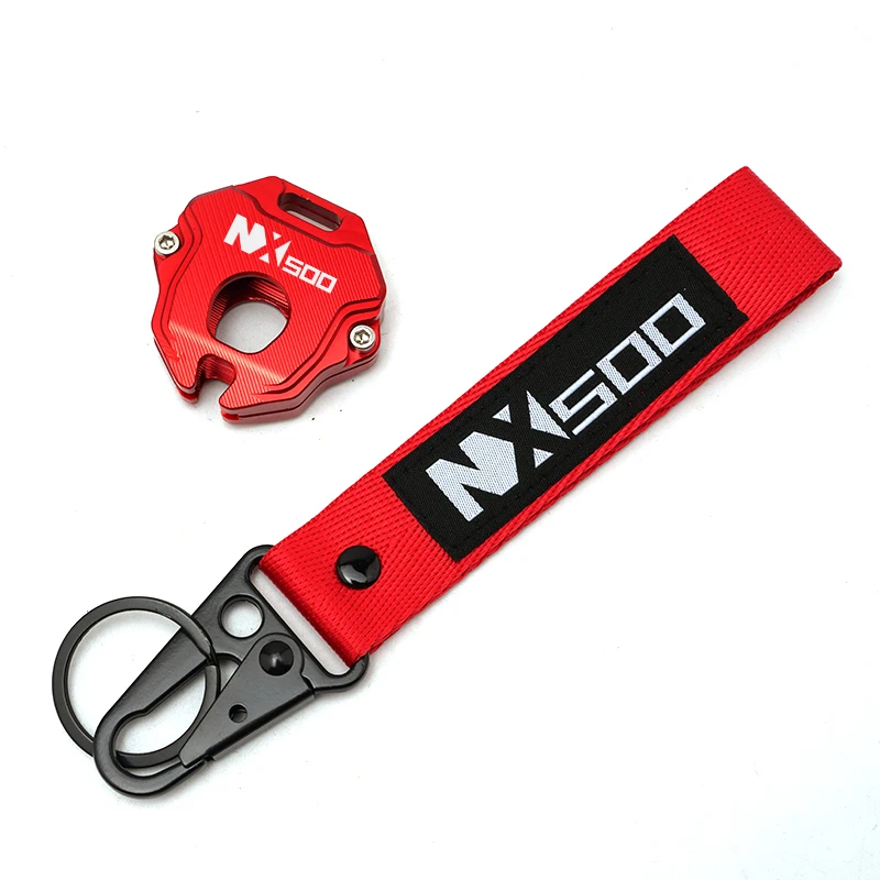 

Новый подходит для Honda HONDA NX500 NX 500 N X500 500X, алюминиевый аксессуар для мотоцикла, брелок для ключей с вышивкой, чехол в виде ракушки