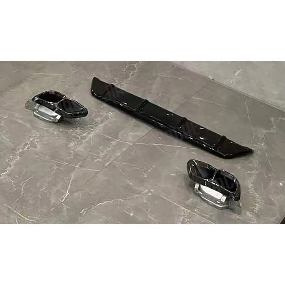 Диффузор для заднего бампера BMW X6 G06 LCI Sport 2023 + ABS