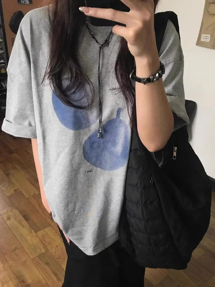 Футболка с принтом фруктов