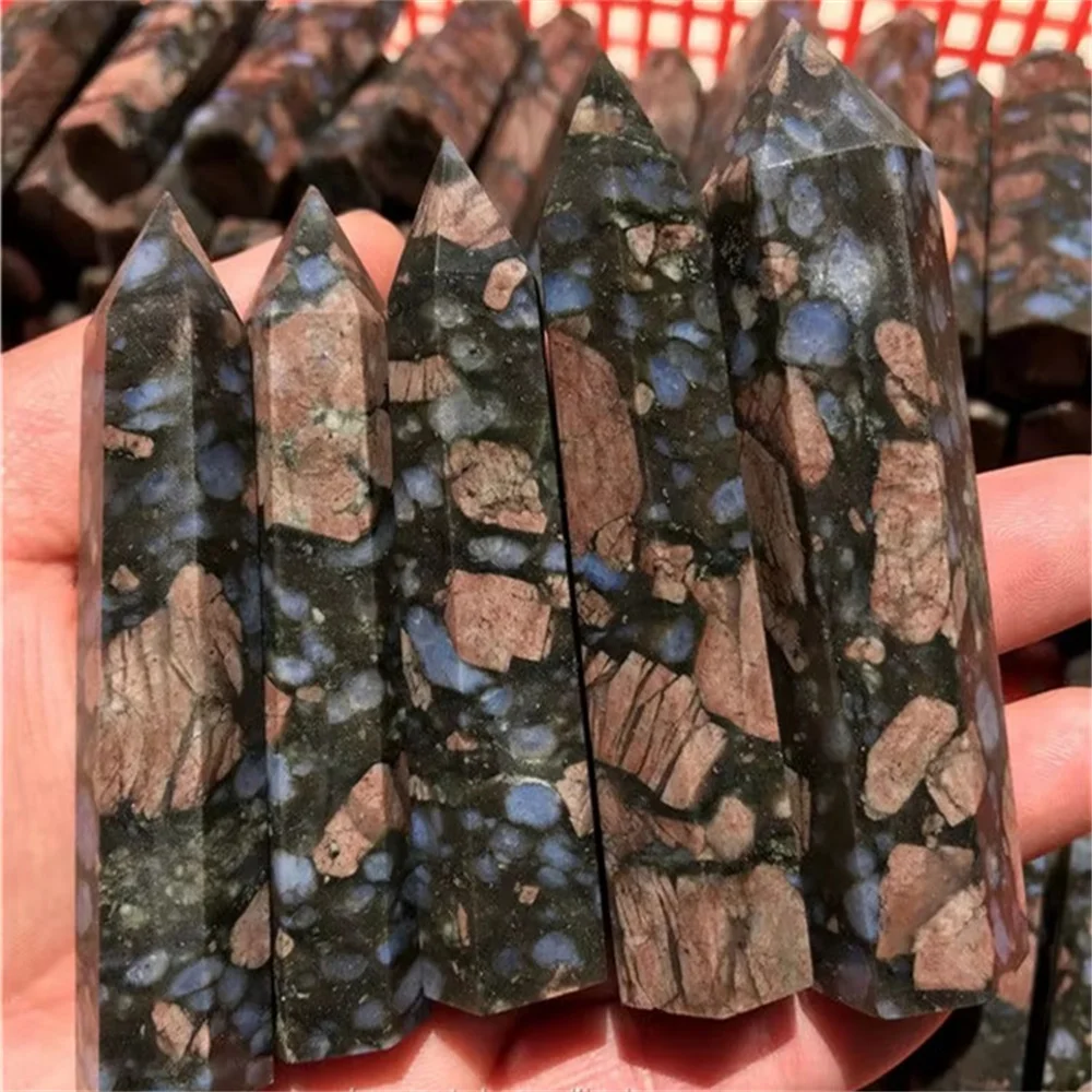 Натуральная Высококачественная кристаллическая башня quesera wand point towerCrafts crysta для