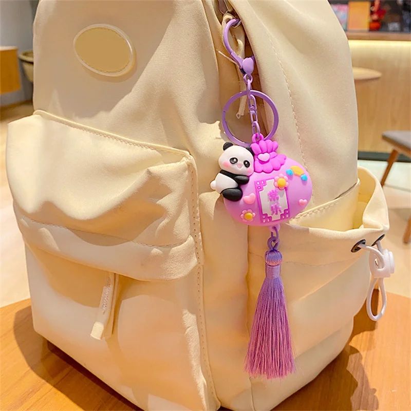 2025 в неокитайском стиле креативная панда маленькая счастливая сумка брелок