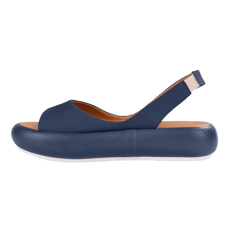 

2022 New Women Sandals Flops Fashion Rome Slip-On Breathable Non-slip Shoes Woman Slides Solid Casual Female