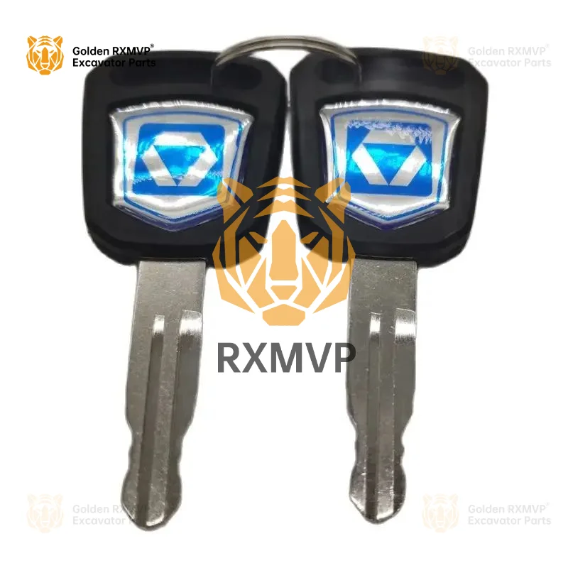 1 шт. для XCMG XE60 75 65 85 215 75DA 60D 200 ключ зажигания замка двери экскаватора новая версия