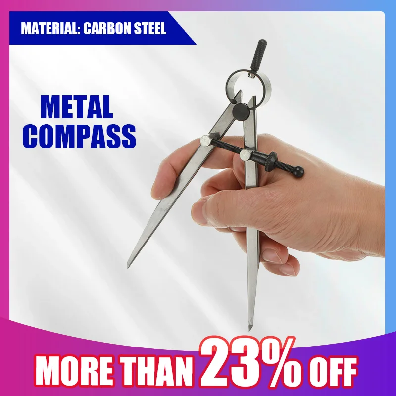 

Карбоновый Регулируемый плоский пружинный карабин, плотник, каракатель, расстояние, компас, металлический компас, прочный