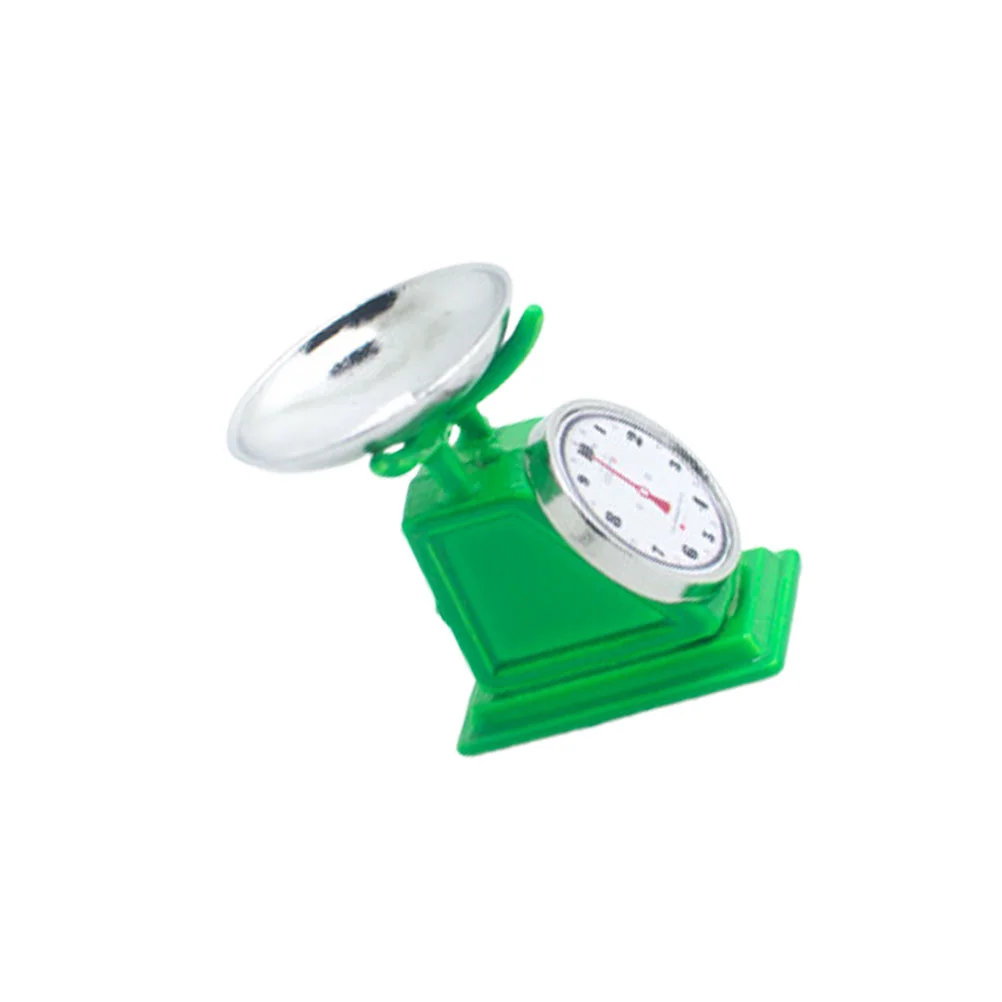 Весы кухонные игрушечные модели дома украшение из сплава статуя реквизит для