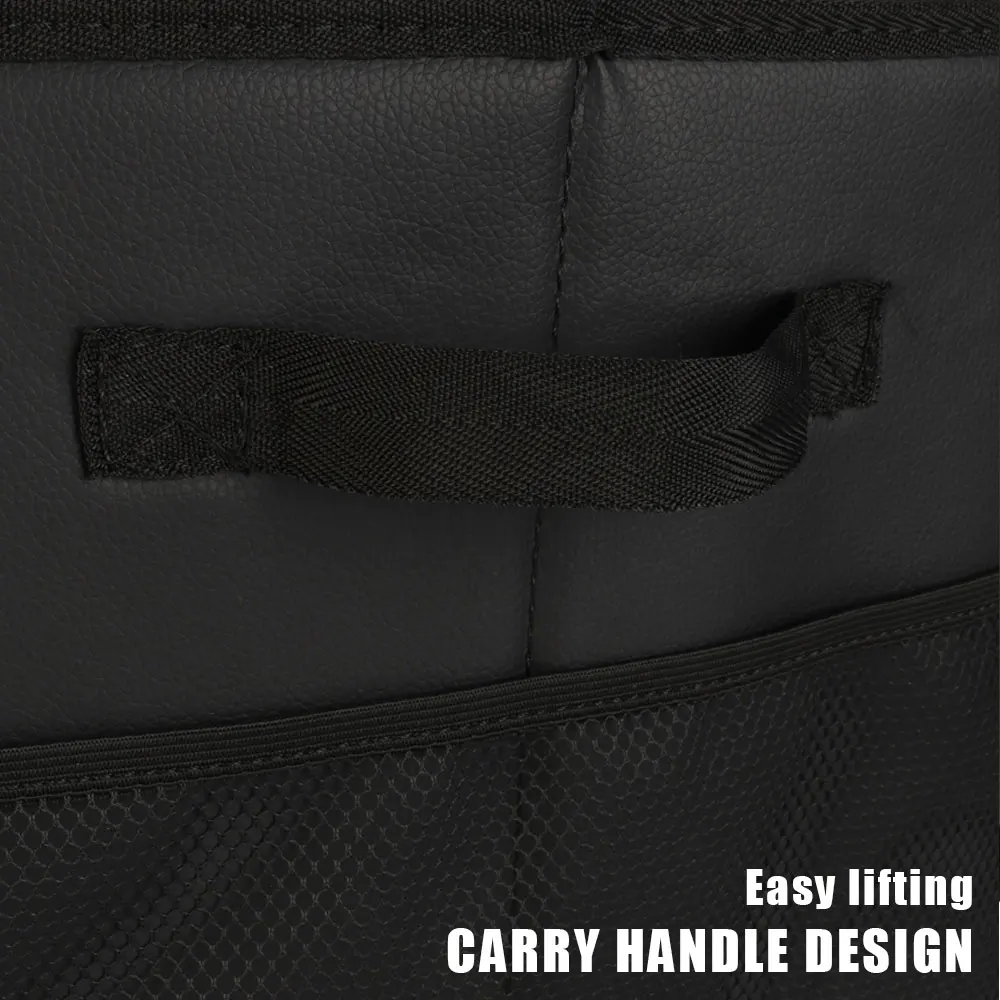 1 шт. складная сумка для хранения багажника автомобиля из искусственной кожи