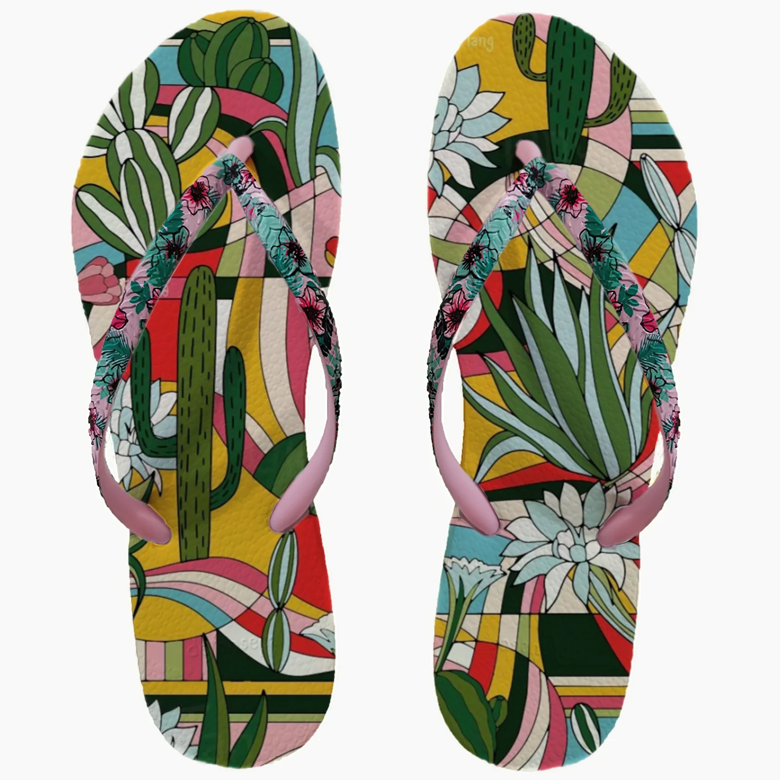 Сандалии пляжные женские летние шлепанцы на нескользящей подошве из ЭВА