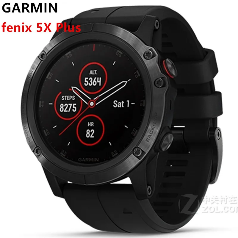 Спортивные Смарт-часы Garmin Fenix 5X Plus уличные с GPS лыжные фотоэлектрические