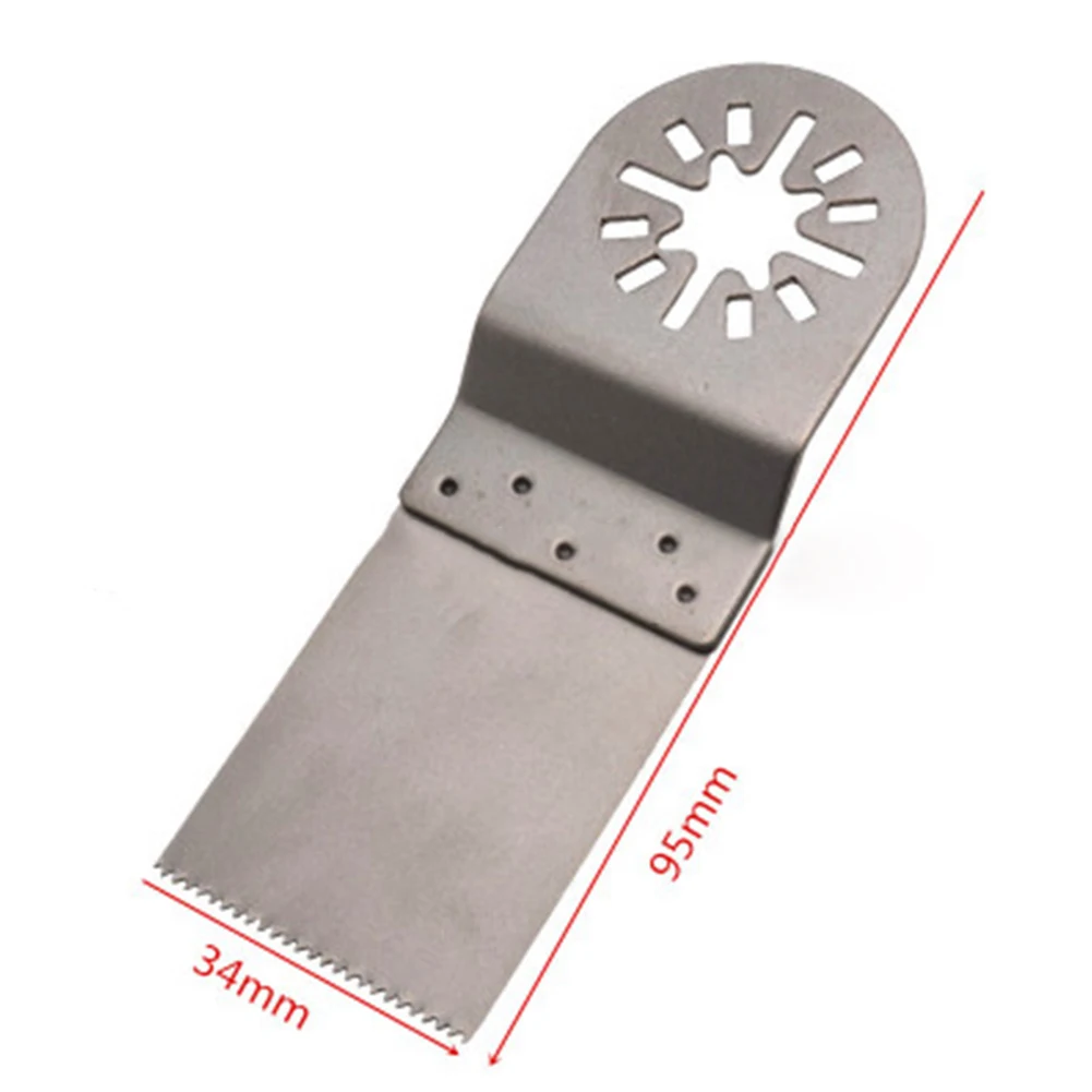 

1pc 34mm Stainless Steel Oscillating Saw Blade Multi-Tool For Wood Plastic Cutting Woodworking Renovator Trimmer Blades Saw