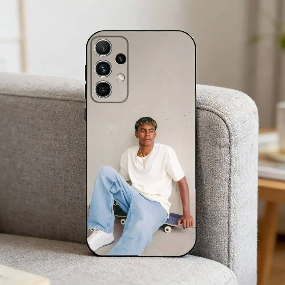 Фото Чехол для телефона F-Football 19 L-Lamine Yamal для Samsung S25, S24, S21, S22, S23, S30, Ultra, S20, Plus, FE, Note, 10, 9, 5G, черный №3