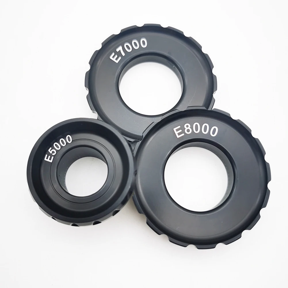 

Bike Bicycle MID-Motor Chainring Locking Cover For-Shimano E5000 E7000 E8000 Center Motor Crank Disc Lock Cover Disc Holder Case