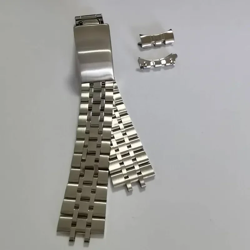 Браслет из нержавеющей стали 19 мм 20 винтажный юбилейный сменный ремешок с
