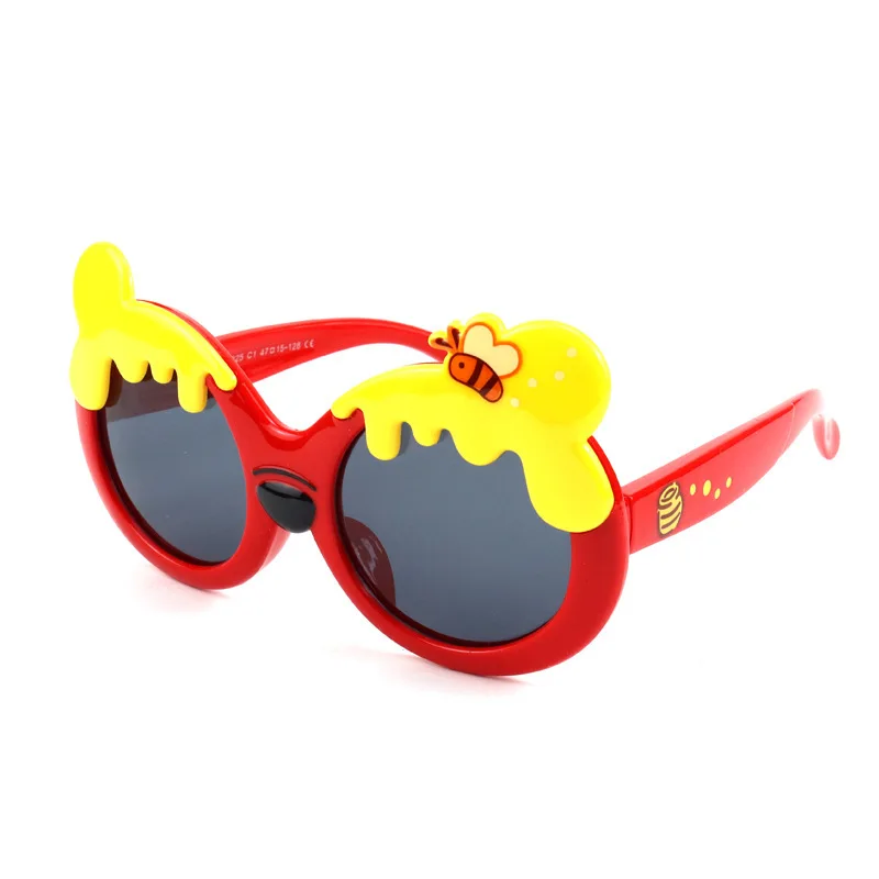 

Солнцезащитные очки для девочек и мальчиков, с поляризационными стеклами и силиконовыми зеркальными линзами, UV400, 2022