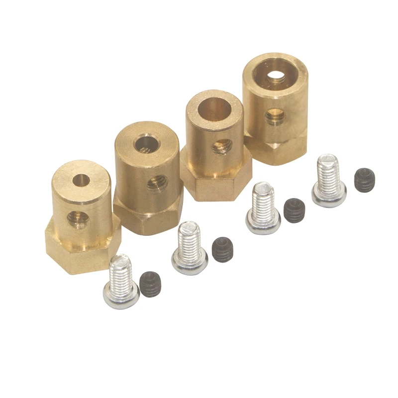 

Шестигранная муфта 4/5/6/8 мм 25GA370, аксессуары для умных колес DIY