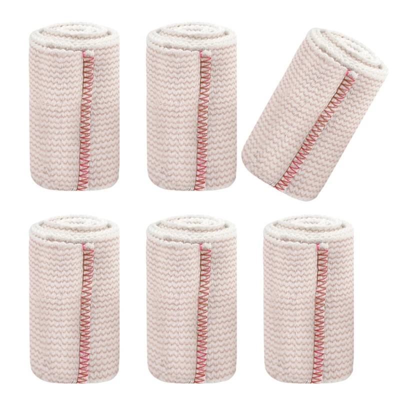 Набор из 6 эластичных повязок компрессионная поддержка для различных частей тела