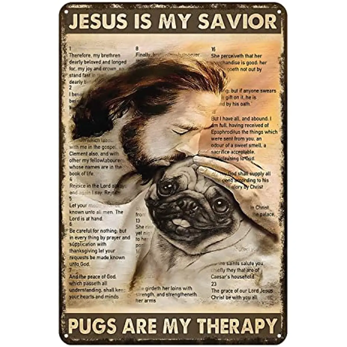 

Собака-мой спаситель, Мопсы-терапевтический Бог, мопсы, металлический жестяной знак, винтажный дом, кухня, гараж, бар, пещера, настенный Ностальгический декор, деревенский