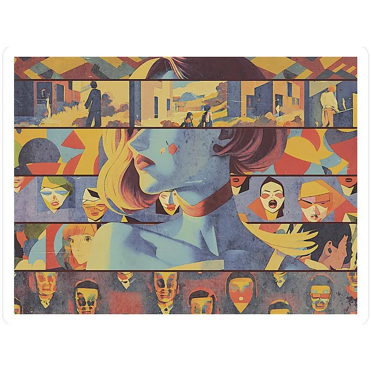 

Маленькая высекающая наклейка для ноутбука, Забавный автомобиль, милый мультяшный модный чемодан для общественных мест