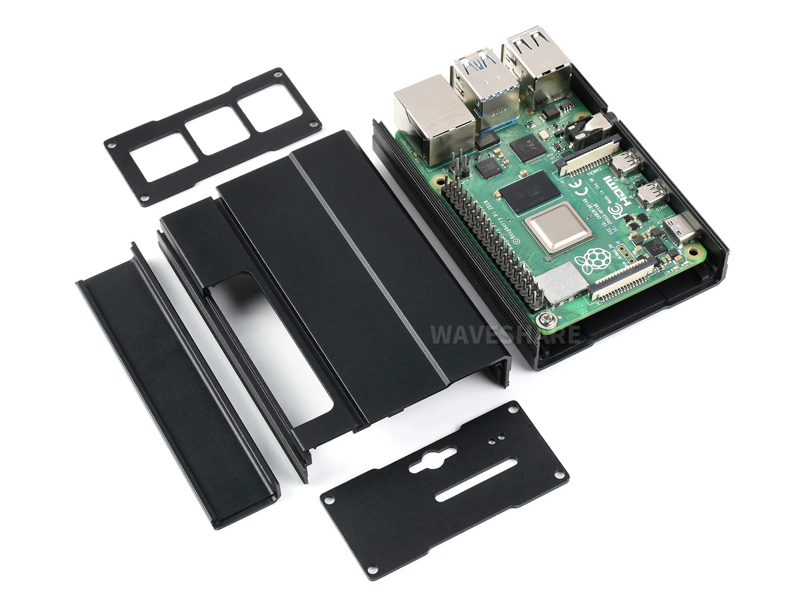 Алюминиевый чехол с фаской для Raspberry Pi 4B отличительные ощущения от технологии |