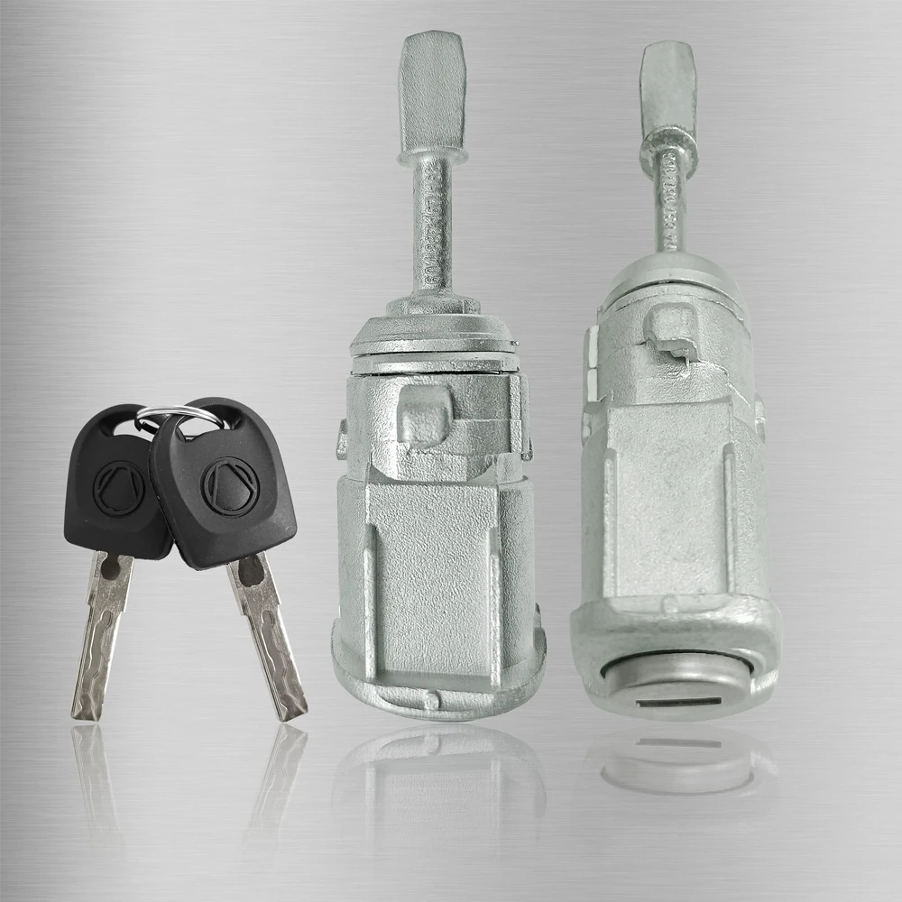 Цилиндровый ключ дверного замка для VW Golf 4 Iv Mk4 Bora A6 Skoda Fabia Polo 1997-2009 аксессуары