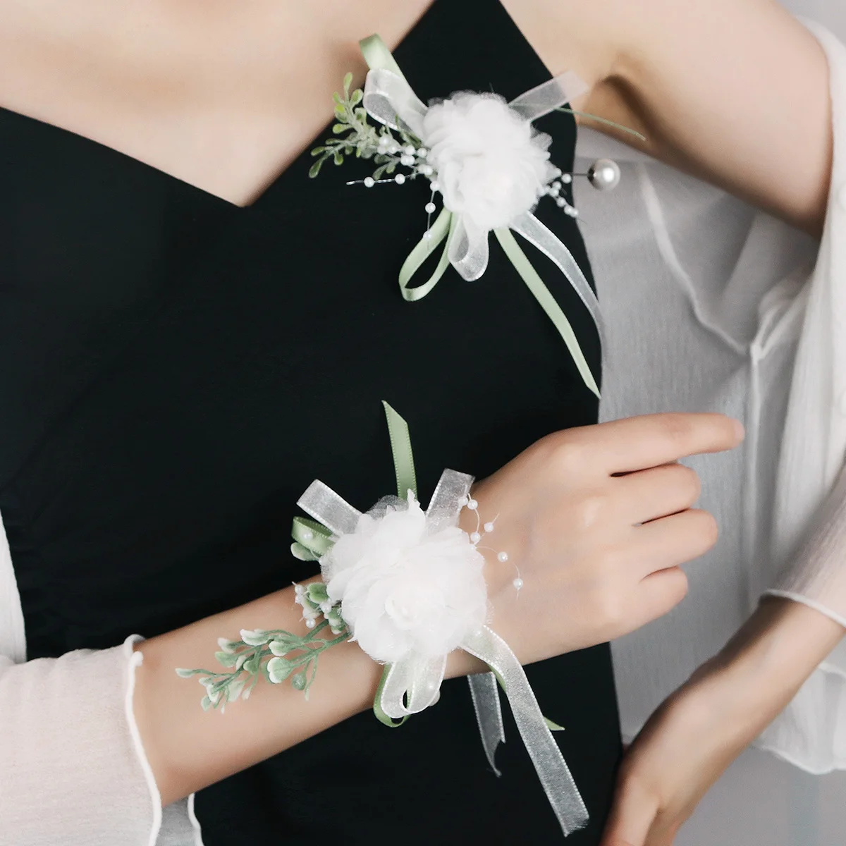 2/3 шт. брошь в виде цветка и браслет