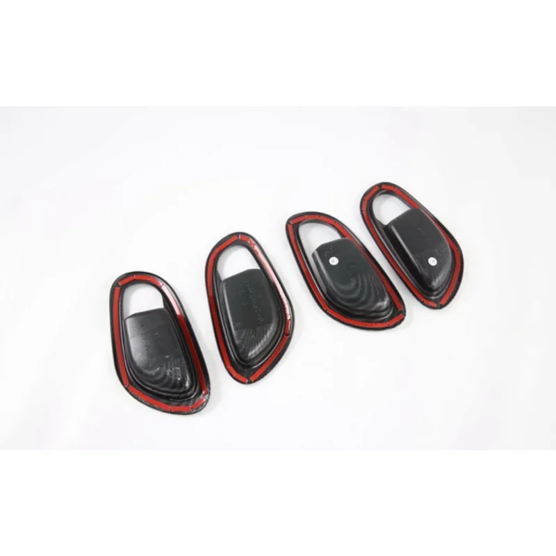 Внутренняя крышка дверной ручки из углеродного волокна для Nissan Navara NP300 2017 2018 2019