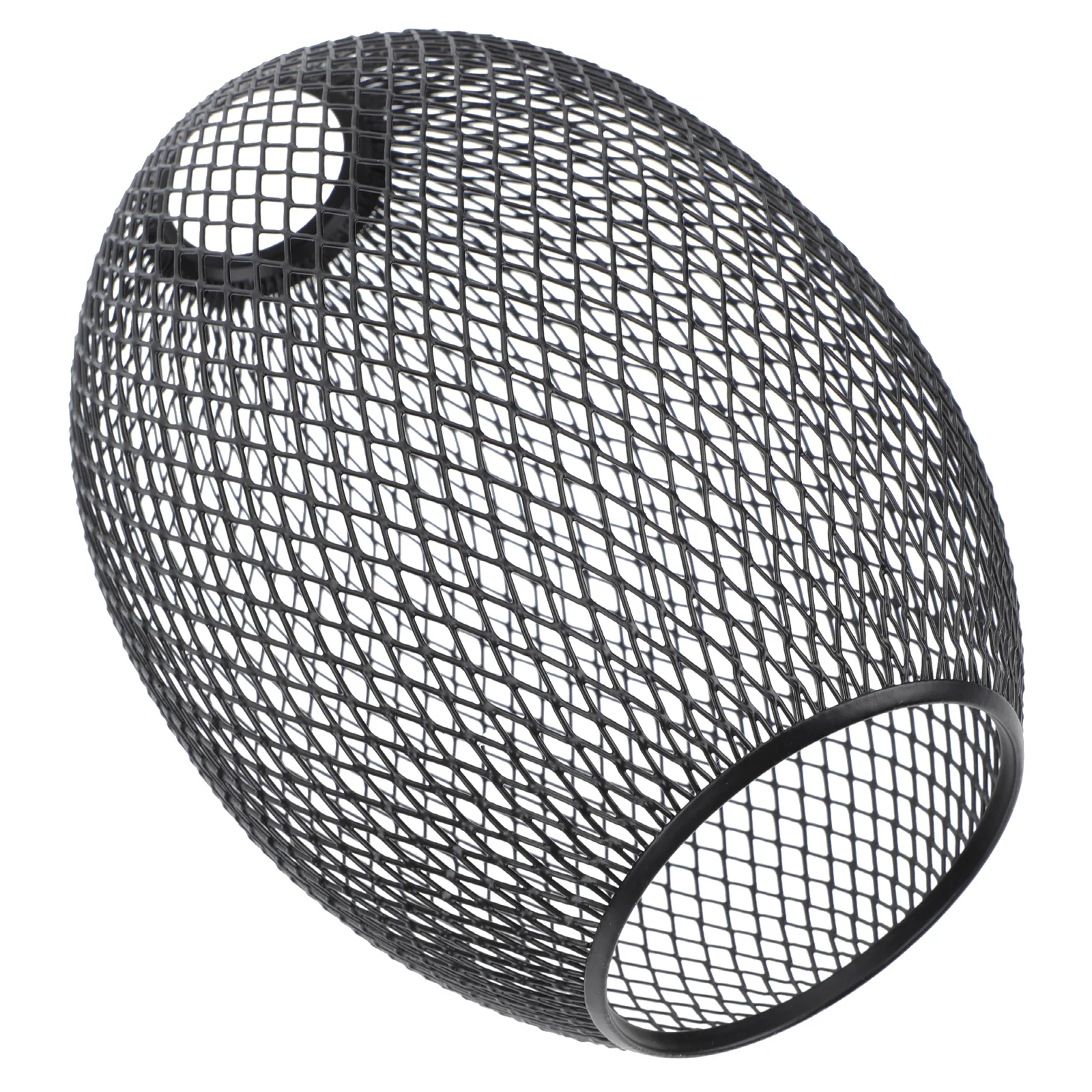

Hanging Ceiling Light Mesh Lampshade Exquisite Cover Vintage Metal Lantern Iron Pendant