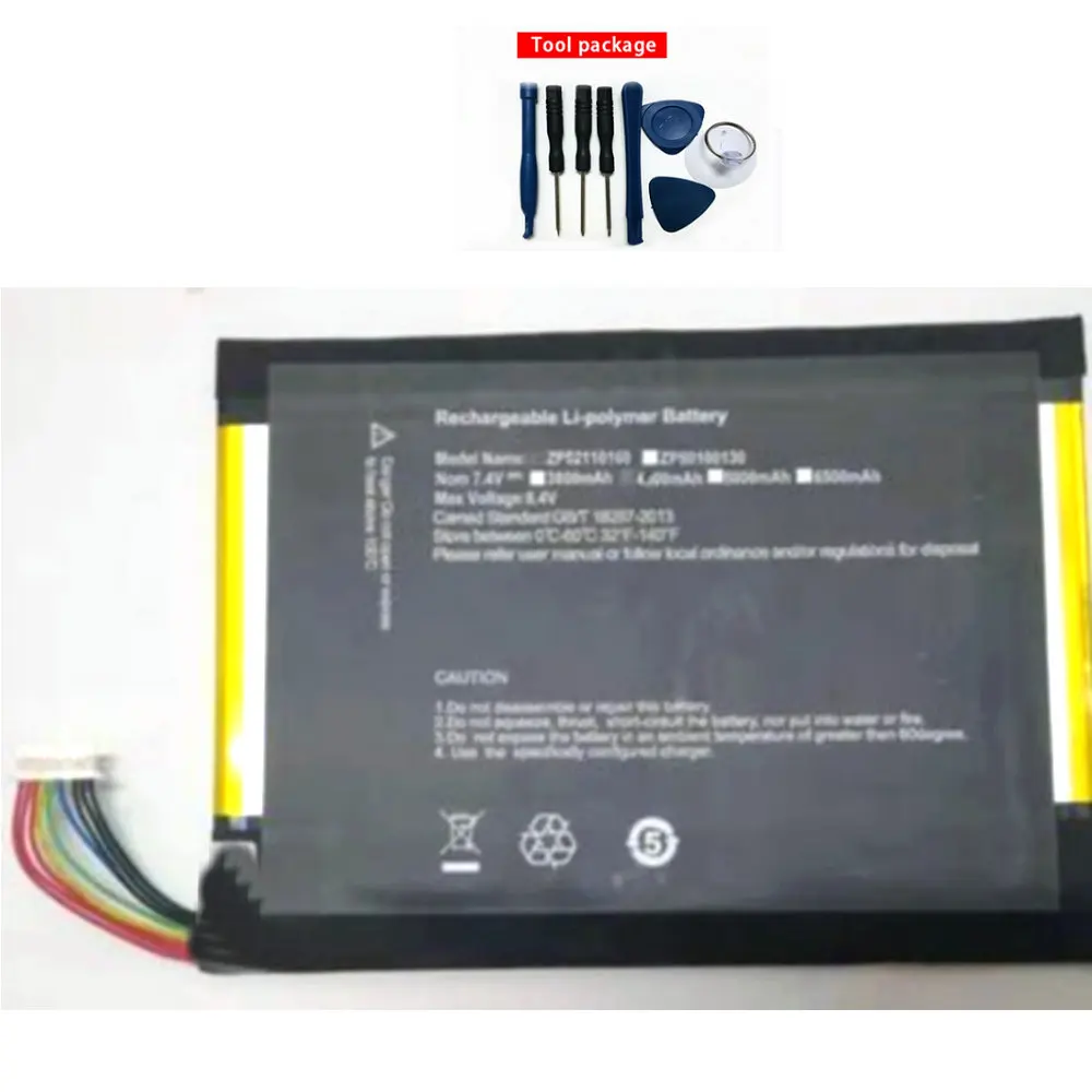

high quality Original size battery QT31150165P H28154165P 7.6v 5000mah for Taipower X5pro tablet batteries+tools