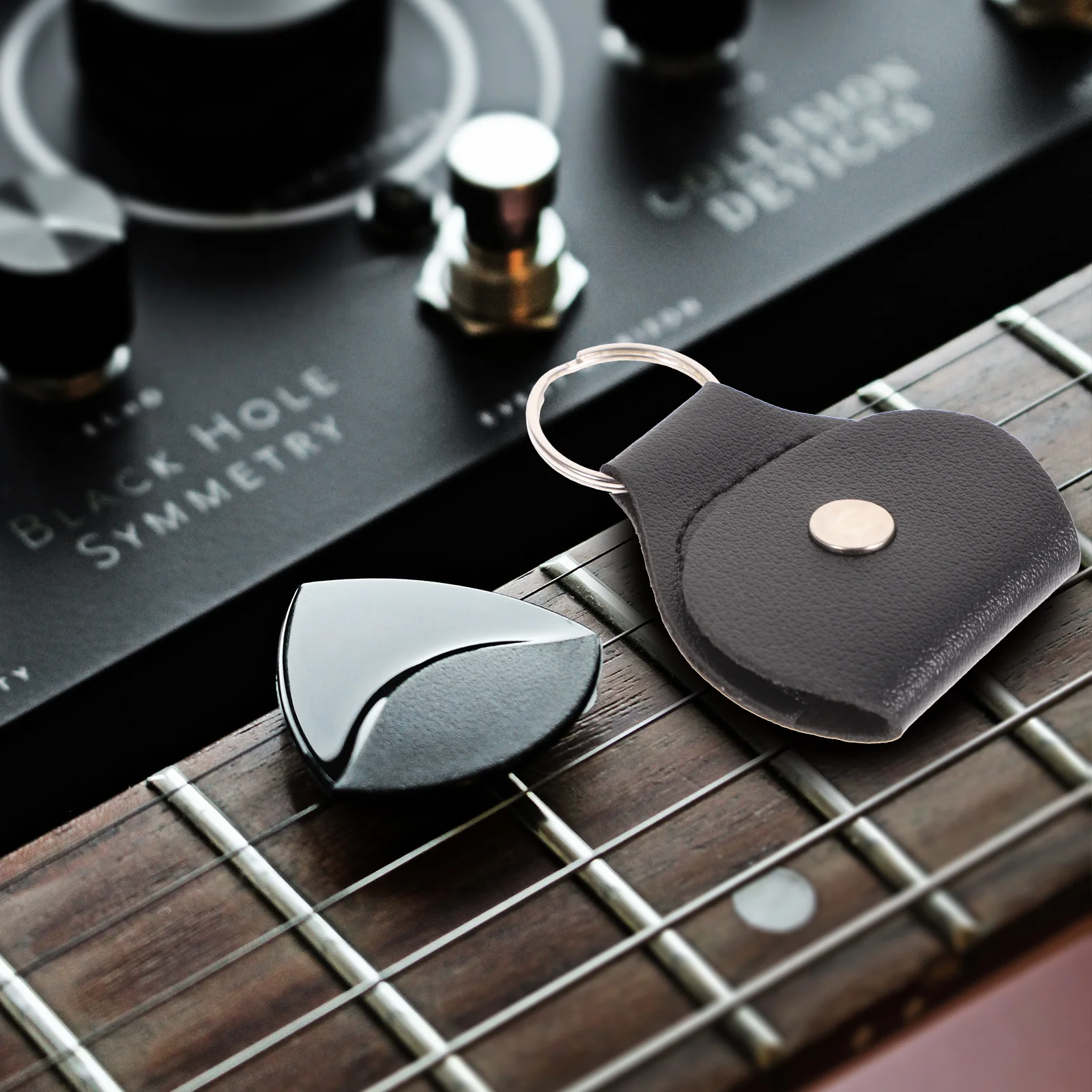 

Guitar Pick Bag Hanging Carrying Bags Acoustic Picks Durable Plectrum Containers Storage Holders Creative Organizers