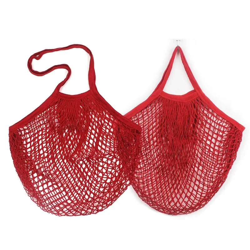 

MOONBIFFY Хлопковая сетчатая сумка-тоут