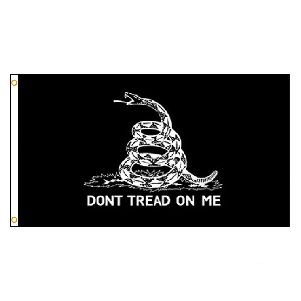 Флаг Гаддена &quotНе наступай на меня&quot 90x150 см