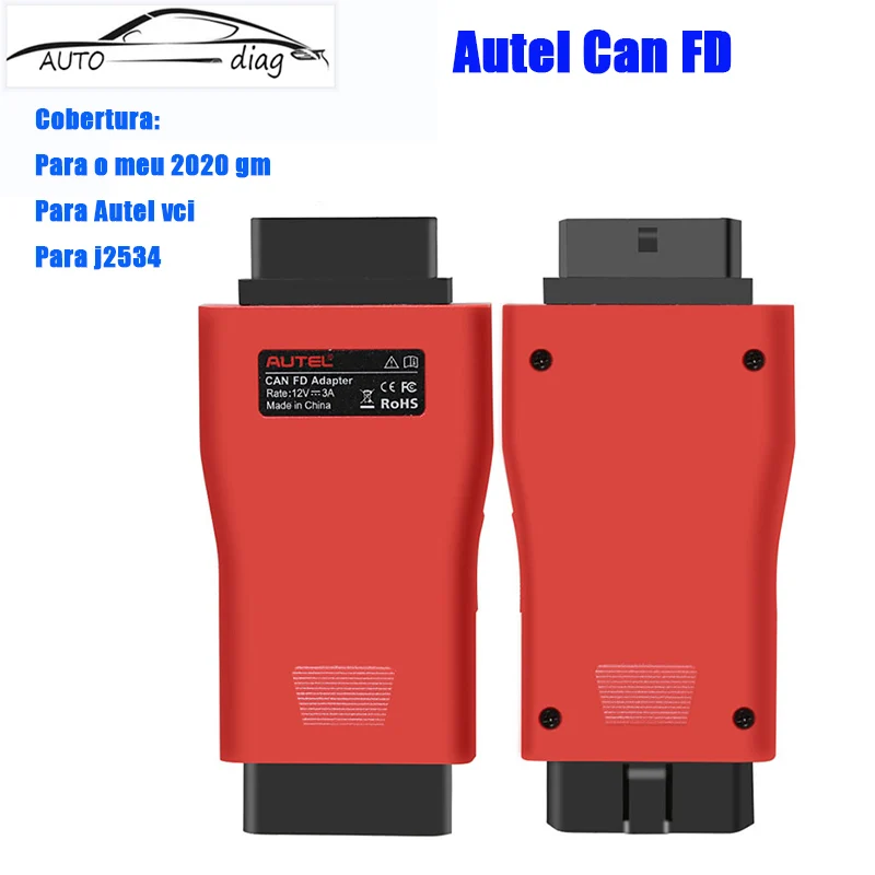 

Autel CAN FD диагностический инструмент адаптер для MY2020 G-M Поддержка CAN FD протокольные модели совместимы с MaxiFlash