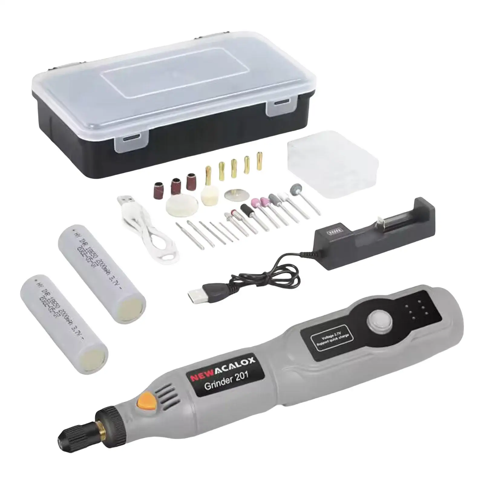 

Электрическая пилочка для ногтей с набором фрез для ногтей 15000 об/мин, Профессиональная пилочка для ногтей с переменной скоростью для уборки, домашняя полировка