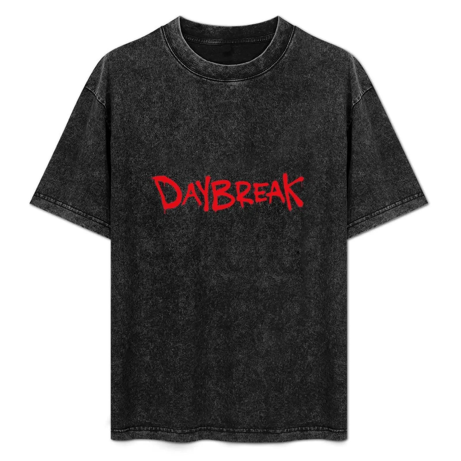 Daybreak черная футболка из хлопка мужская