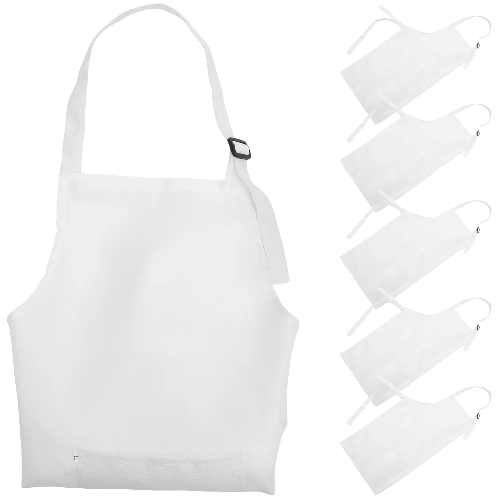 

Многофункциональный Детский фартук из полиэстера, удобный портативный Детский многофункциональный фартук с рисунком для малышей