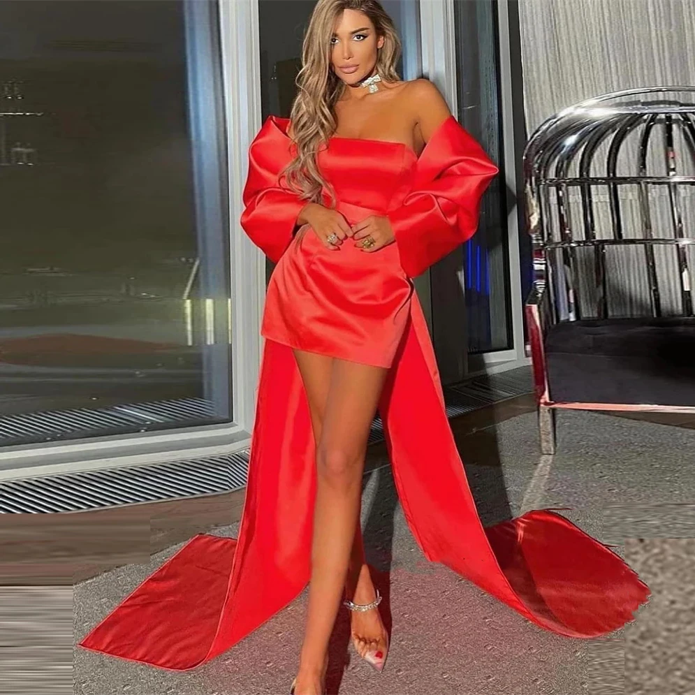 Женское платье с открытыми плечами красное платье-футляр открытой спиной и