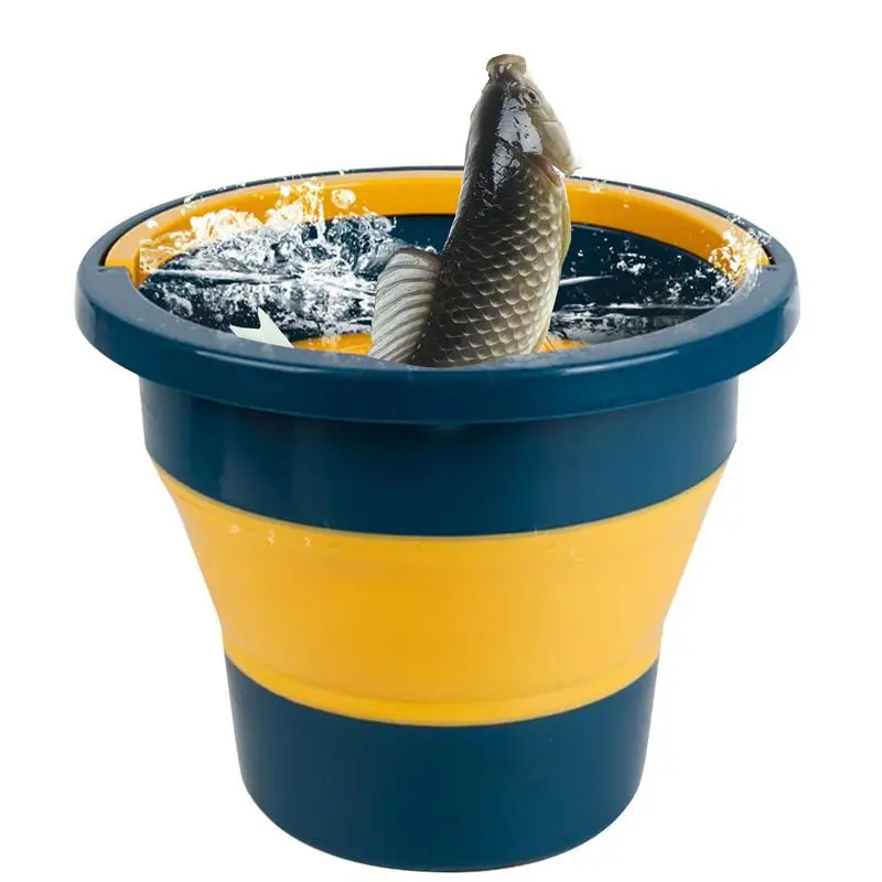 

Collapsible Laundry Basket Foldable Bucket Travel Bucket Spacious Room For Clothes Washing Car Wash Fishing And Beach Trip