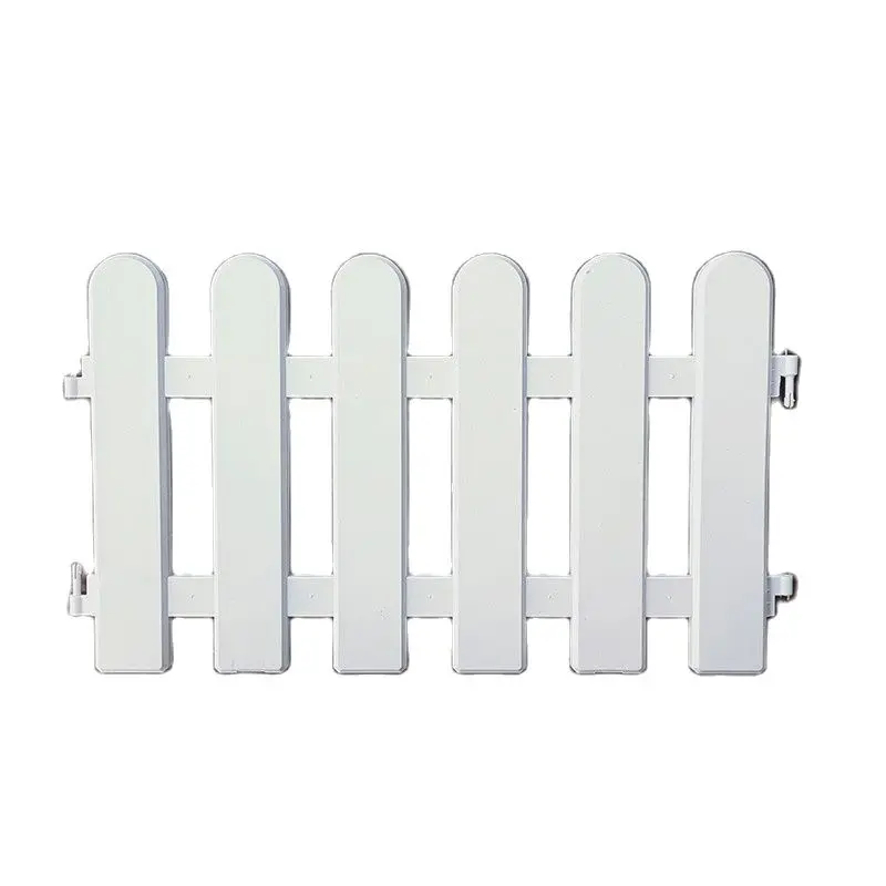 

Plastic White Garden Small Indoor Decorations Christmas Sheet Lawn Fence