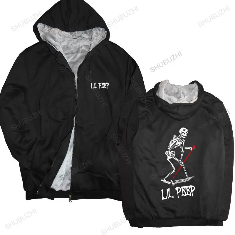

men winter warm black hoody LIL PEEP SCHEMAPOSSE TOUR SKIES 6IX9INE XAN warm hoodies homme sweatshirt