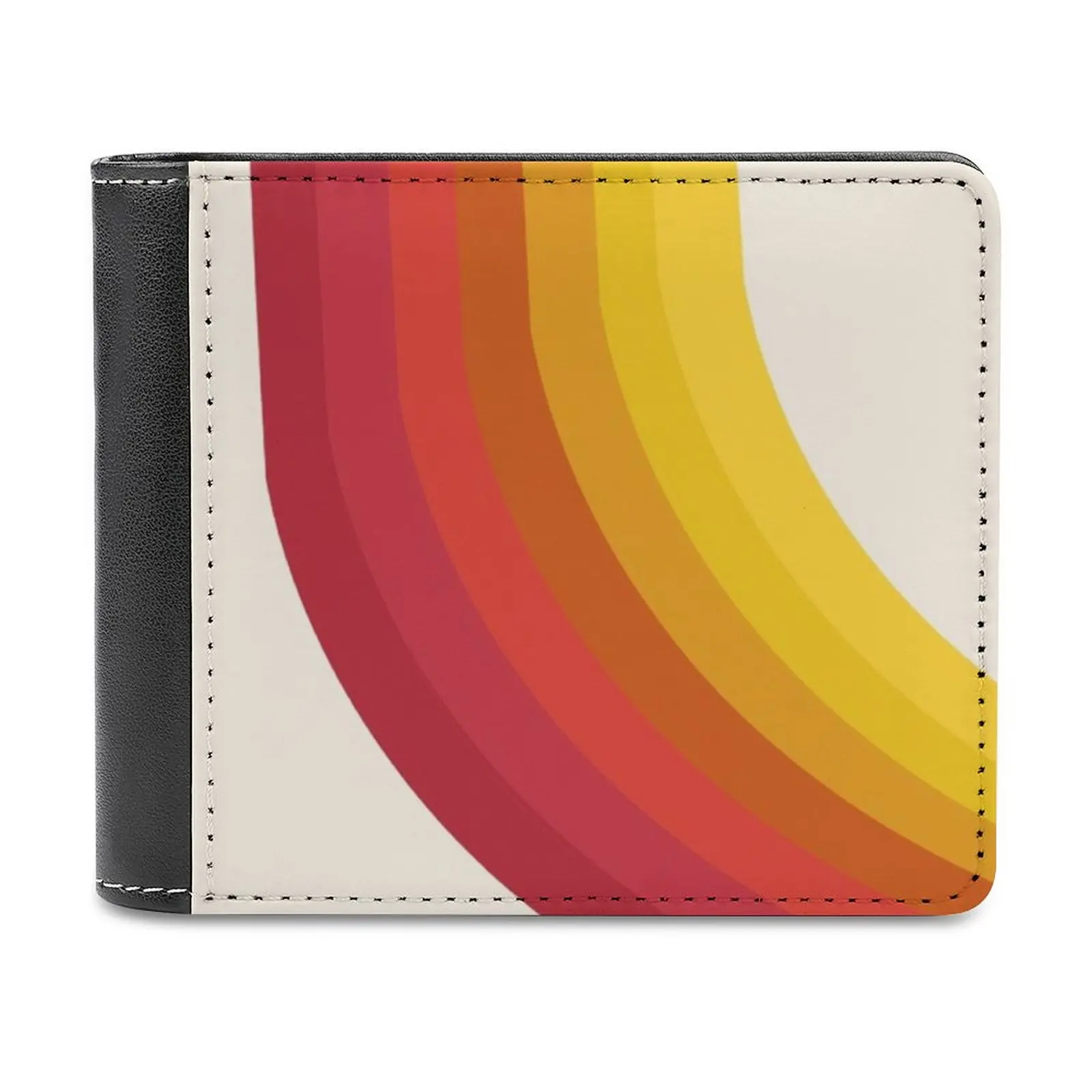 

Кошелек мужской кожаный в ретро-стиле, 4-sho-70 S, Vibes 1970