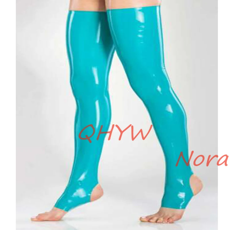 

Latex Catsuit Rubber Gummi Sexy Long Stocking Unique Tights Customized Fetish