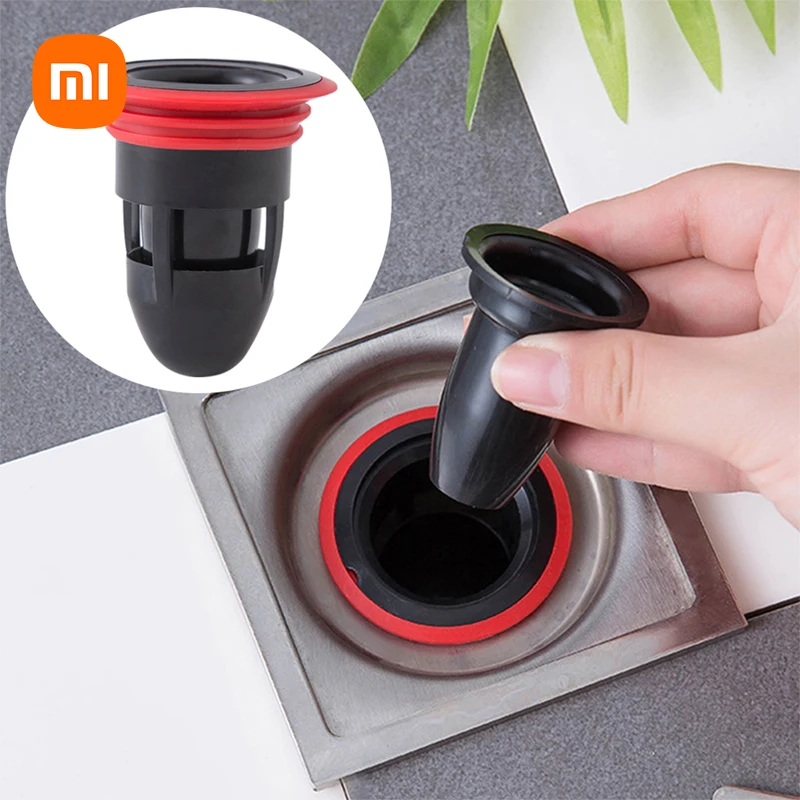 

Xiaomi Противомоскитный дезодорант для туалета, противозапаховый дезодорант для слива пола, сливной дезодорант для канализации, сливной сердечник, Бытовые аксессуары для ванной комнаты