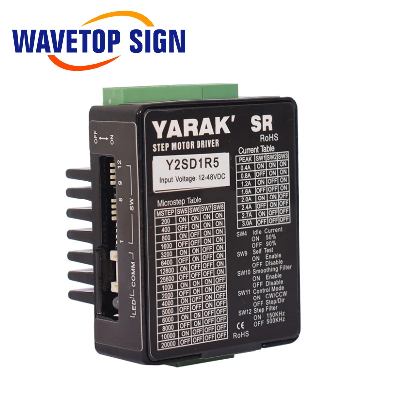 2-фазный Драйвер шагового двигателя Yueming Y2SD1R5 Y2SD2 Y2SD3 Y3SD3 Y2S3060-M Входное напряжение