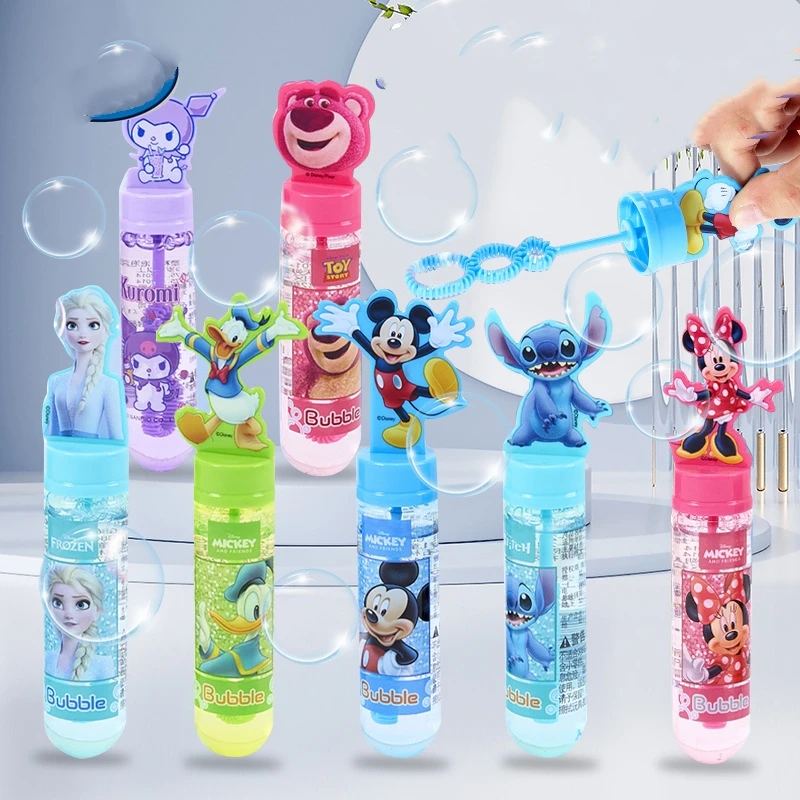 Miniso Lotso Стич пузырьковая палочка мультяшная машина ручная игрушка три подарочных